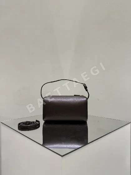 더로우 은색 버클 미니 가방 75665