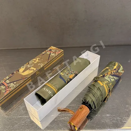 버버리 3단 접이식 자외선 차단 우산 85458