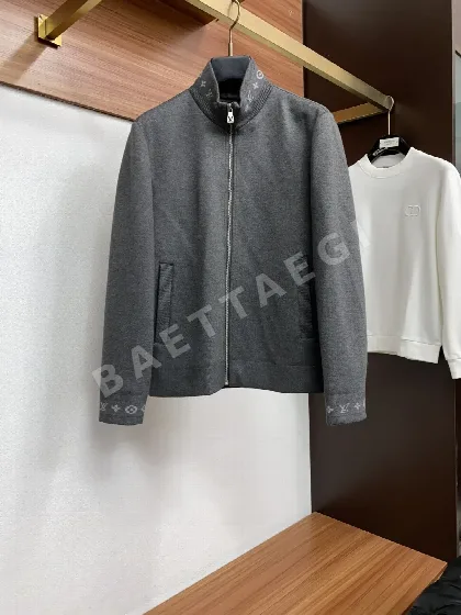 루이비통 배색 니트 남성 자켓 164953
