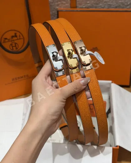 에르메스 팔라듐 버클 헌터 가죽 벨트 177663