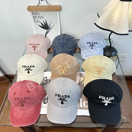 프라다 베이직 베이스볼 캡 119365
