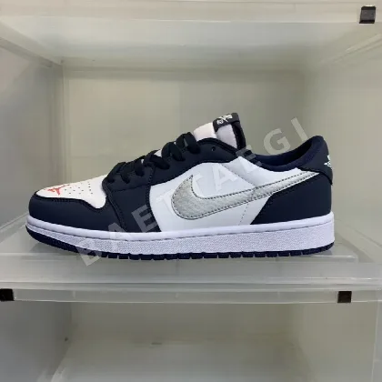 나이키조던 에어 조던 1 로우 네이비 블루 신발 27396