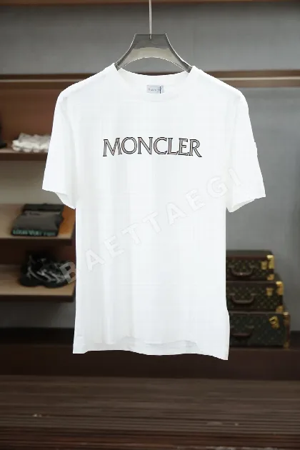 몽클레르 남성 크루넥 반팔 티셔츠 133055