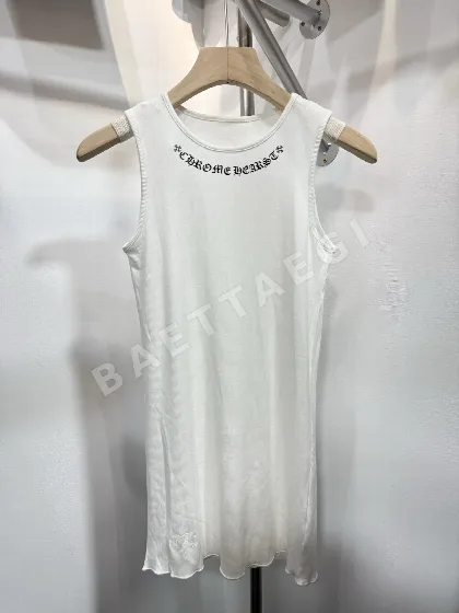 크롬하츠 화이트 코믹 스트립 여성 반팔 107785