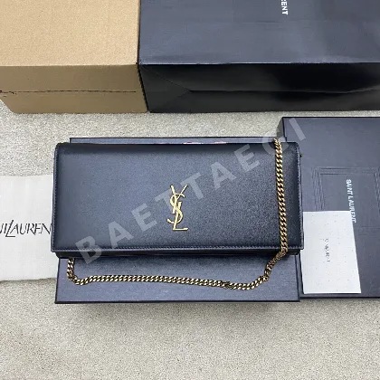 생로랑 YSL 메탈 로고 체인 숄더백 160473