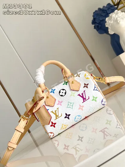 루이비통 나노 모노그램 화이트 스피디 가방 M13391