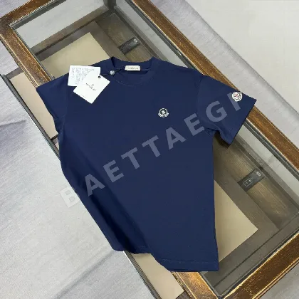 몽클레르 남성 코튼 반팔 티셔츠 48910