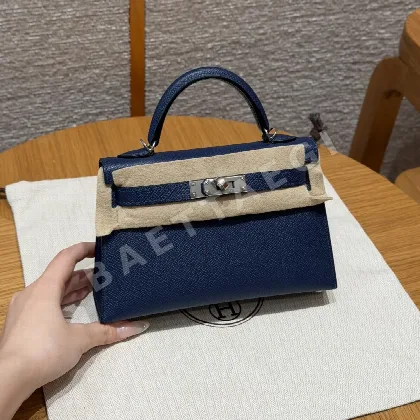 에르메스 켈리 미니 2 사파이어 블루 가방 164132