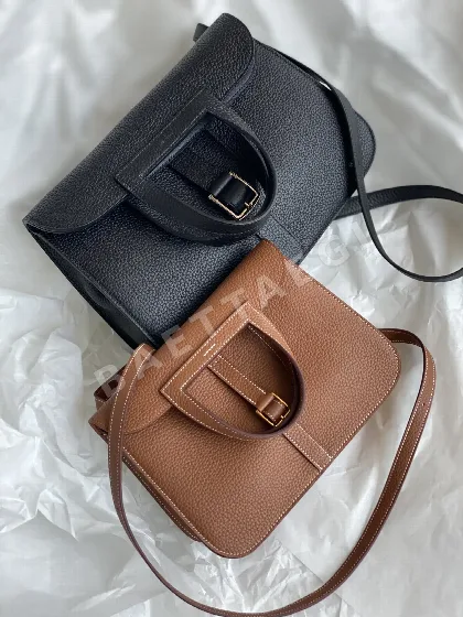 에르메스 블랙 라지 31 cm 가방 골든 브라운 스몰 25 cm 가방 197996