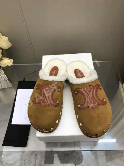 셀린느 브라운 스웨이드 비르켄슈토크 신발 98770