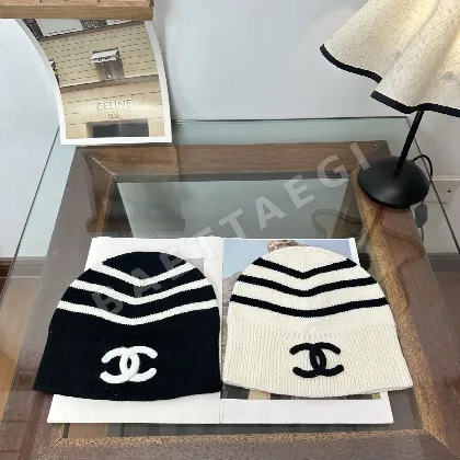 샤넬 니트 비니 모자 185638