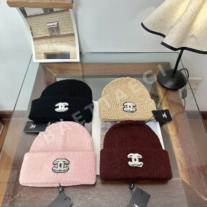 샤넬 니트 비니 모자 185643