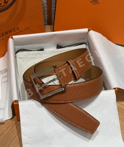 에르메스 H버클 카프스킨 벨트 177618