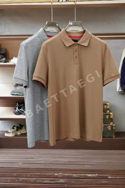키톤 남성 3 버튼 폴로 반팔 셔츠 96605