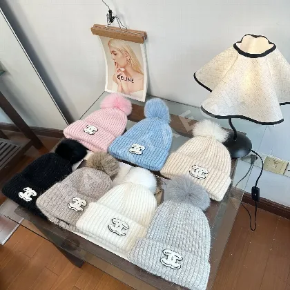 샤넬 니트 비니 모자 185404