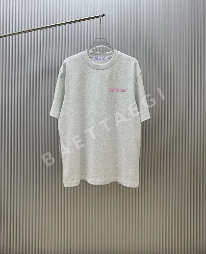 오프화이트 반팔 티셔츠 87218