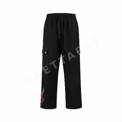 크롬하츠 그래피티 프린트 카고 스웨트 팬츠 113267