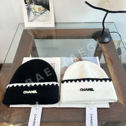 샤넬 니트 비니 모자 185565
