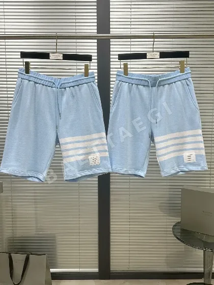 톰브라운 남성 니트 4바 스트라이프 반바지 142858