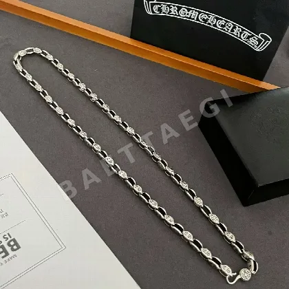 크롬하츠 글자 장식 빈티지 목걸이 125525