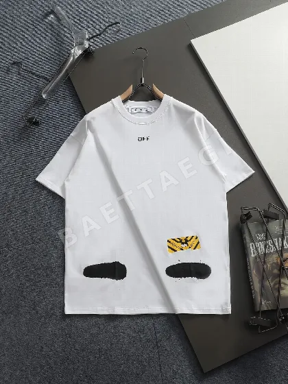 오프화이트 남성 반팔 티셔츠 87468