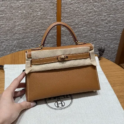 에르메스 미니 켈리 2 가죽 가방 18386