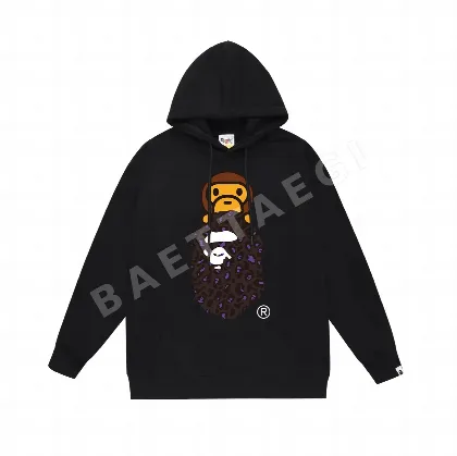 베이프 레오파드 프린트 남성 반팔티 90530