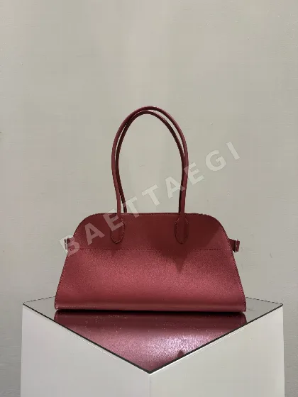 더로우 마고숄더12 루비 레드 가죽 숄더백 75918