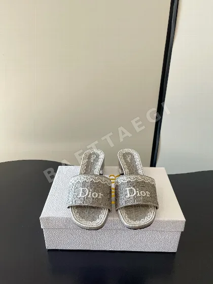 디올 자수 레이스 슬리퍼 42094