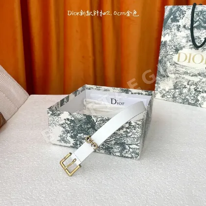 디올 새들 CD 버클 송아지가죽 벨트 59759