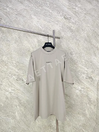 발렌시아가 클래식 자수 반팔 티셔츠 157592