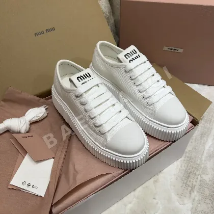 미우미우 플랫폼 스니커즈 94472