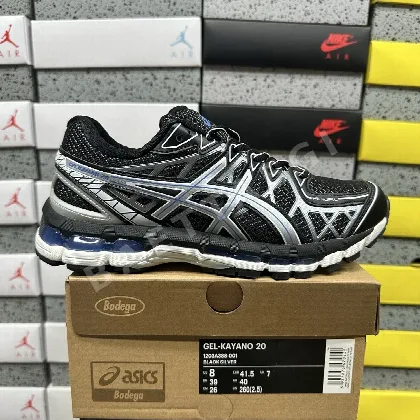 아식스 [KO] 젤 카야노 20 1203A388-001 200441 Asics Gel-Kayano 20 Black Pure Silver