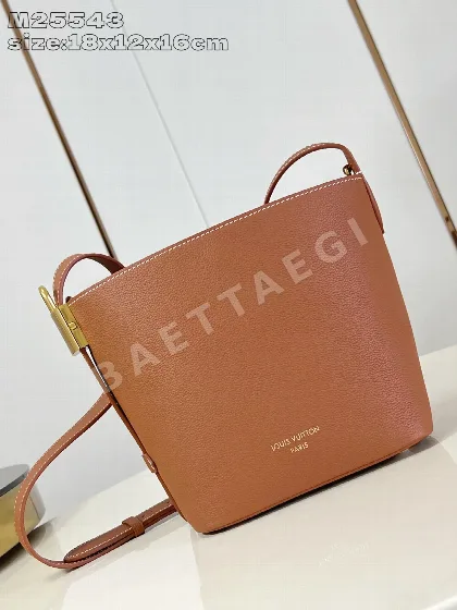루이비통 M25543 브라운 핸드백 버킷백