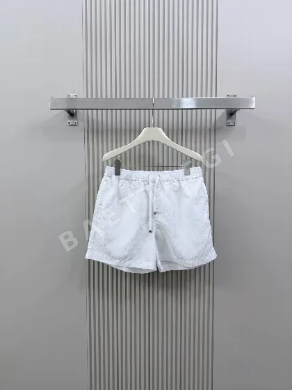 디올 오블리크 프린트 코튼 실크 남성 반바지
