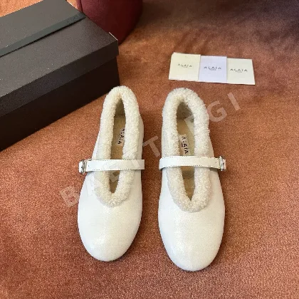 알라이아 꼬임 발레리나 슈즈 120557