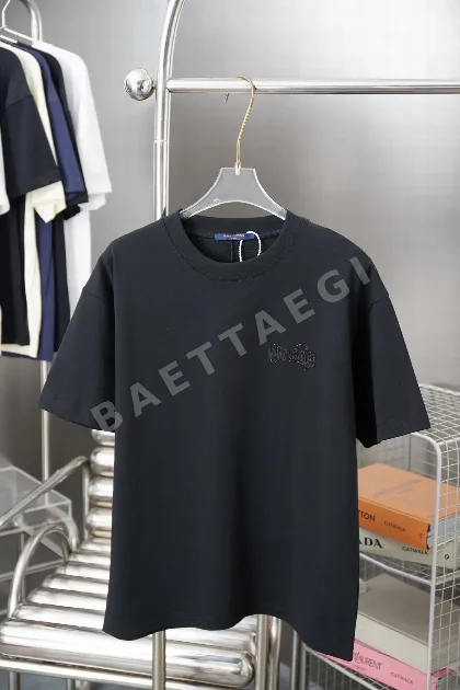 루이비통 레터 테리 크로스 반팔 티셔츠