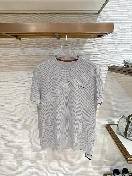 로로피아나 남성 라운드넥 반팔 티셔츠 88312