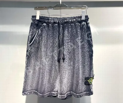 스톤아일랜드 워시드 빈티지 타이다이 남성 반바지 51320