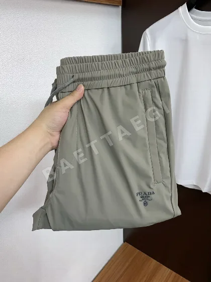 프라다 워싱 디스트레스드 남성 데님 바지