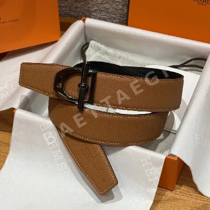에르메스 앱송 양면 금속 벨트 175337