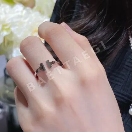 티파니 더블 T 스무스 링 반지 70991