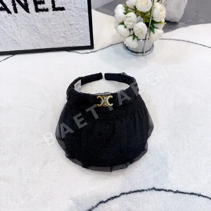 셀린느 시어서커 바이저 모자 83353