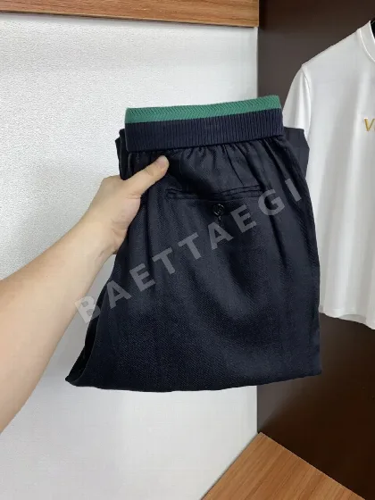 로로피아나 남성 린넨 스트레이트 바지 156564