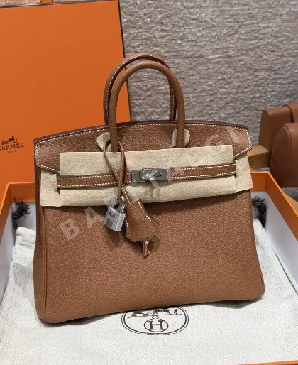 에르메스 버킨 25 토고 가죽 가방 144757