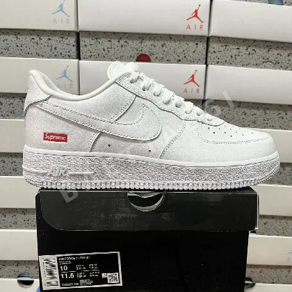 나이키 [MAX] 에어 포스 1 로우 CU9225-100 201085 Nike Air Force 1 Low Supreme White