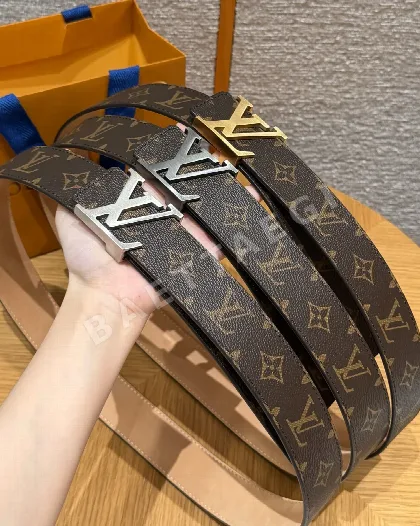 루이비통 이니셜 메탈 리버시블 벨트 173797
