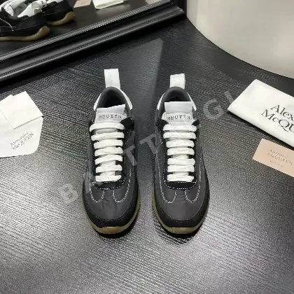 알렉산더맥퀸 화이트 가죽 신발 55264