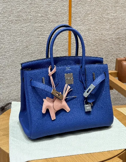 에르메스 버킨 30 블루 일렉트릭 가방 18006