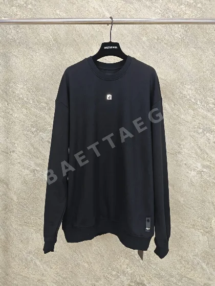 펜디 더블 F 로고 크루넥 긴팔 스웨트셔츠 158065
